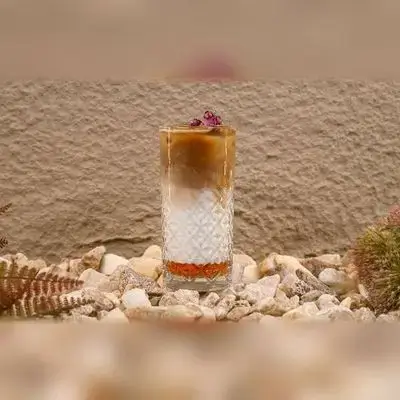 Rose Iced Latte
