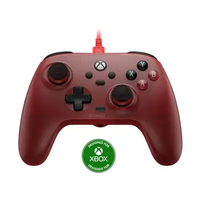 GameSir T7 wired controller for Xbox in ruby red
