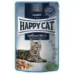 happy cat Meat in Sauce - Culinary Spring water trout 85g