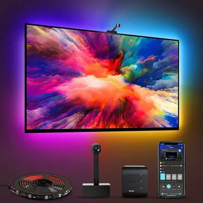 Govee RGBIC Immersion TV Backlight H6199 | 2 Light Strips – 2×90cm For (75_85) Inch Tvs
