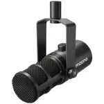 MAONO Dynamic Microphone, USB/XLR Podcast PC Microphone with Software, EQ,Tap-to-Mute, Headphone Jack, Gain Knob & Volume Control, Studio Mic for Broadcast, Recording, Streaming & Gaming (PD400X) Black