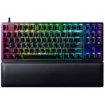 Razer Huntsman V2 Tenkeyless Gaming Keyboard: Fastest Linear Optical Switches Gen2 w/Sound Dampeners & 8000Hz Polling Rate - Detachable TypeC Cable - Doubleshot PBT Keycaps - Ergonomic Wrist Rest