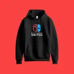 JERSEY HOODIE Over Size NINTENDO SWITCH BLACK  (SMALL)