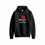 JERSEY HOODIE Over Size PLAYSTATION BLACK (SMALL)