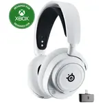 Arctis Nova 7X Wireless Multi-System Gaming & Mobile Headset - Nova Acoustic System - 2.4GHz + Bluetooth - 38Hr Battery - USB-C - ClearCast Gen2 Mic - Xbox Series X|S, PC, PS5, Switch - White
