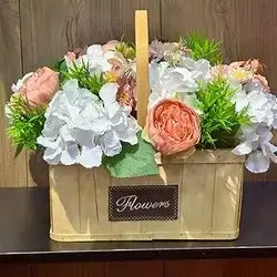 Industrial Flower Basket
