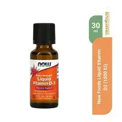 NOW liquid vitamin D3, 30ml , 1000iu per drop , extra strenghth -made in US