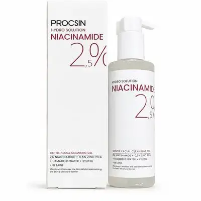 PROCSIN Hydro Solution Niacinamide Gentle Facial Cleansing Gel