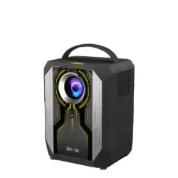 Mini Portable Smart Projector T15 Android 9 Bluetooth Wi-Fi Ultra HD 4K LED/Laser/LCD Lamp 3D Features Phone Home Theater Outdoor TV - Black