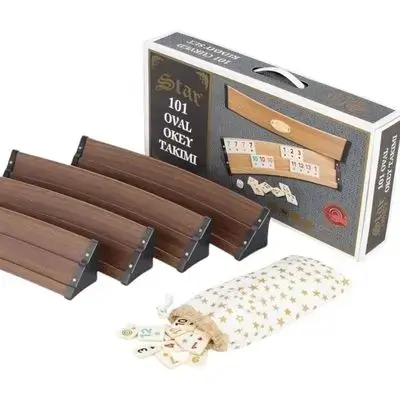 Star 101 Curved Oval Okey Set