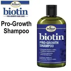 Difeel Biotin Pro-Growth Shampoo.