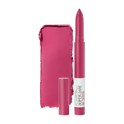 Super Stay Ink Crayon Lipstick Matte Longwear 35 TREAT YOURSELF 1.2g _ MAYBELLINE NEW YORK