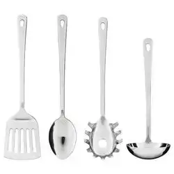 4-Piece Steel Soup Ladle Set