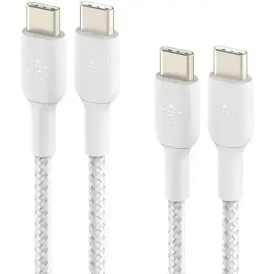 Belkin BoostCharge USB-C to USB-C Cable 2 Pack - 1m