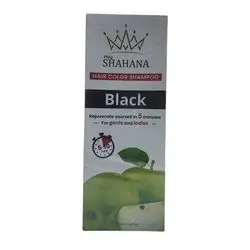 shahana hair color shampoo Black