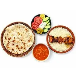 1 Shish Chicken Tikka On Rice