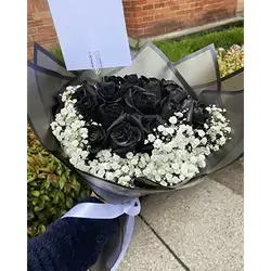 Black Flower Bouquet