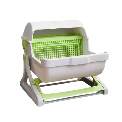 E161 Semi Auto Cat Litter Box
