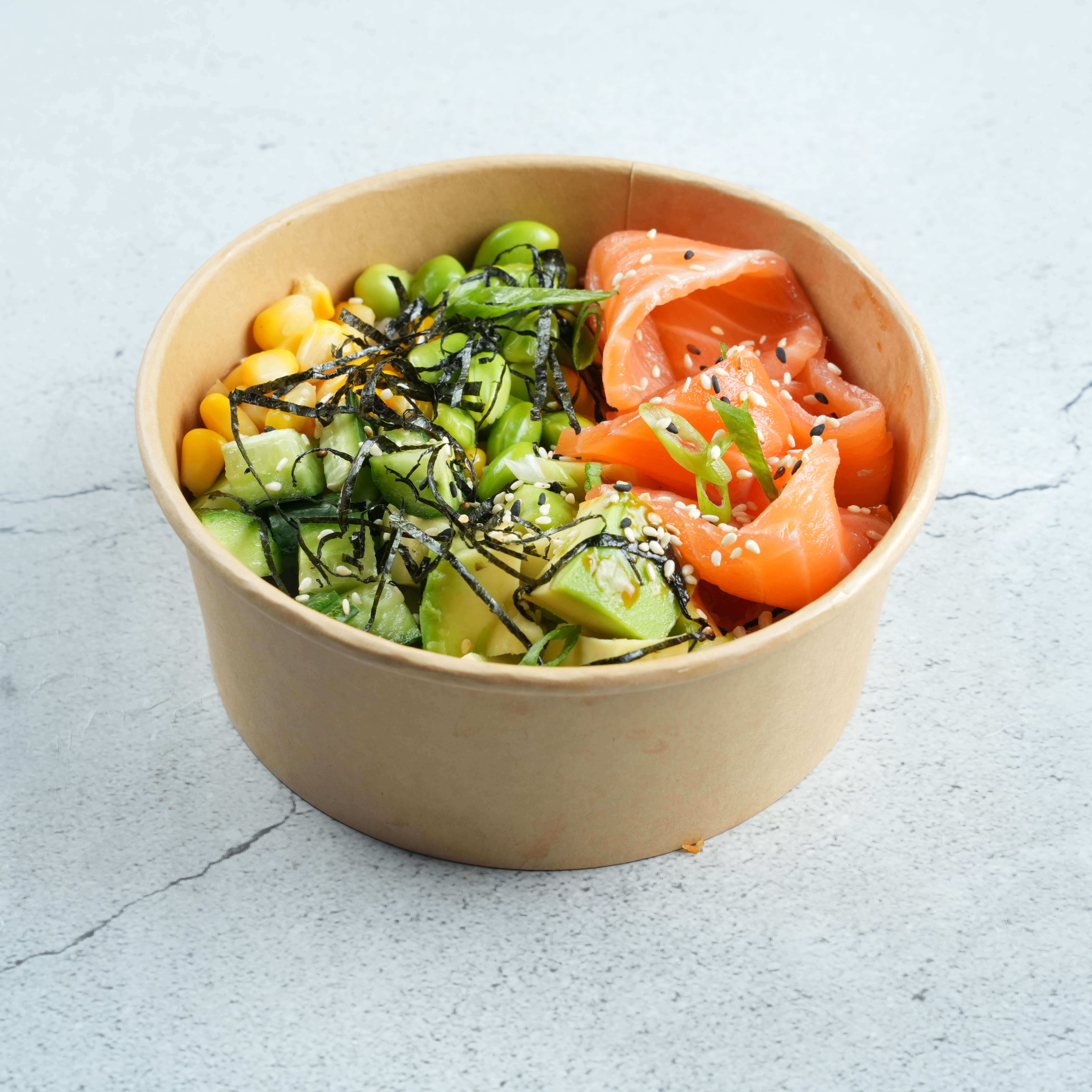Poke Bowl With Salmon