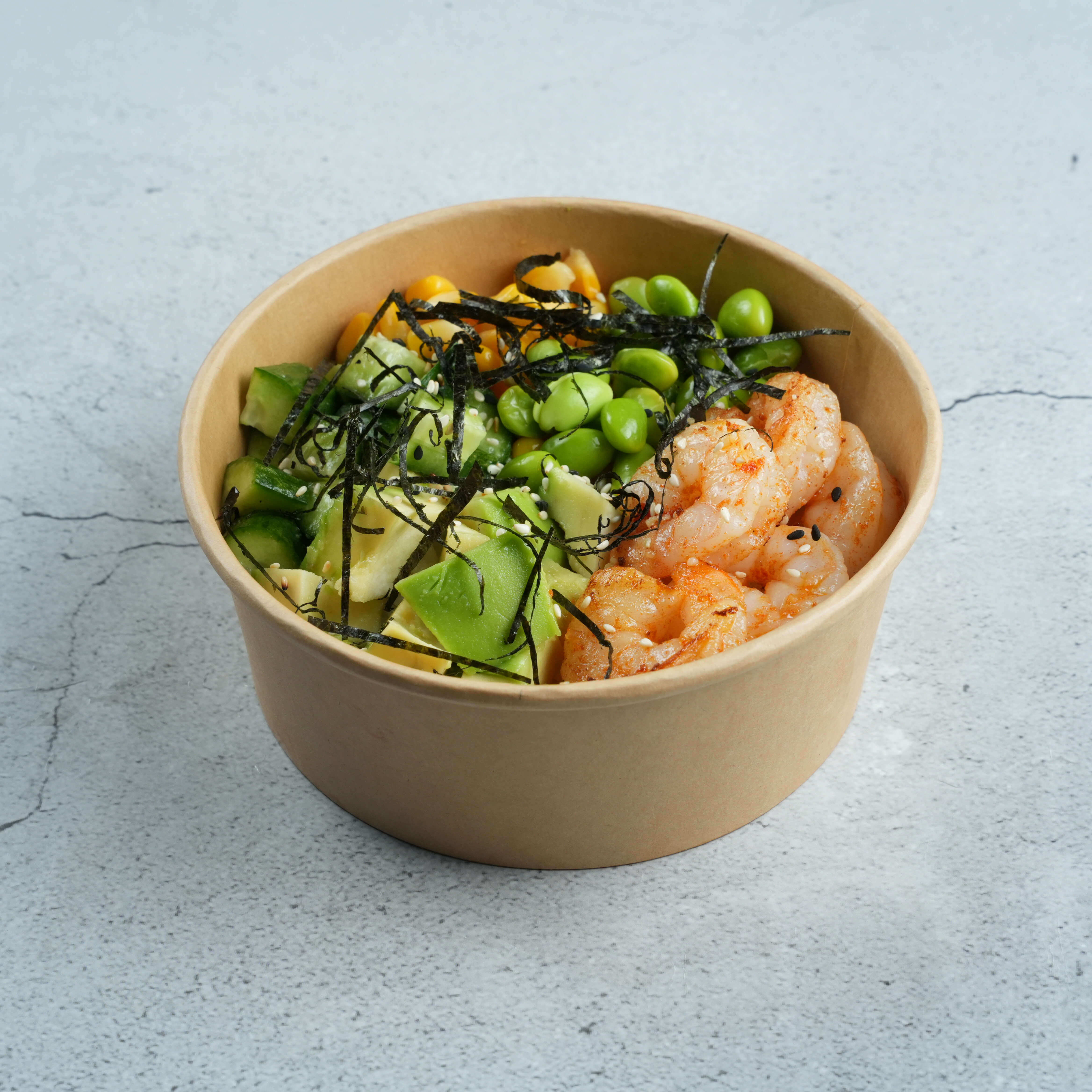 Poke Bowl With Shrimp