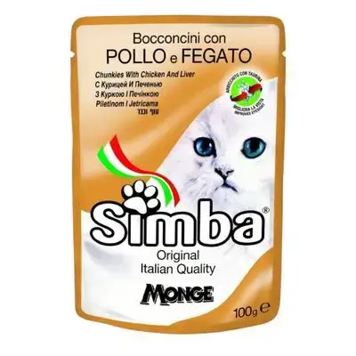 Simba Chunkies Chicken & Liver 100g