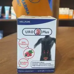 uro plus with prebiotics antioxidant effects , immune , high strength formula for urolithiasis 15 sachets