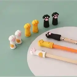 Cute cat paw pencil caps & Eraser