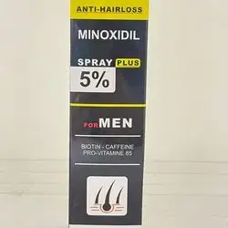 Minoxidil spray plus 5% for men