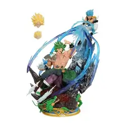 battle between Broly and Gogeta from the Dragon Ball Figure(Without Box)
