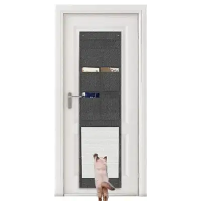 E14 Door/Wall Scratching Pad & Storage