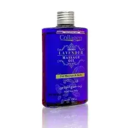 زيت مساج الكولاجين برائحة وردة الخزامة حجم 150مل Massage Oil Lavender by Collagen
