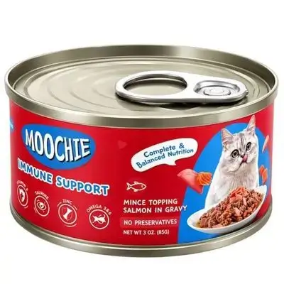 Moochie Salmon in Gravy