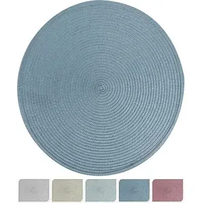 Placemat Pp Round 38Cm 5Ass Cl
