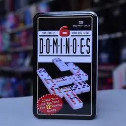 Double 6 Color Dot Dominoes