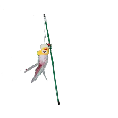 E569 Christmas Cat Stick