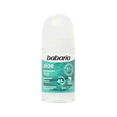 Aloe Deodorant Moisturizing 48h Protection 50ml _ babaria