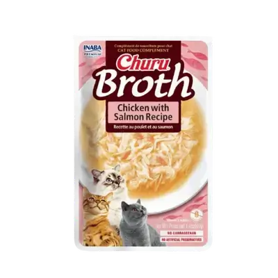 Inaba - Broth - Chicken with Salmon 40g