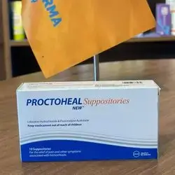 proctoheal suppositories lidocaine & fluocinolone 10 suppositories