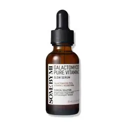 SOME BY MI Galactomyces Pure Vitamin C Glow Serum - 1.01Oz, 30ml - Korean Vitamin C Face Serum for Glow Glass Skin - Dark Spot Correcting Serum with Skin Texture and Elasticity Care - Korean Skin Care
