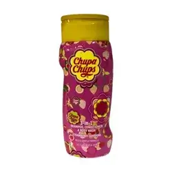 Chupa Chups Strawberry 3in1 Bodywash, Conditioner and Shampoo 414ml