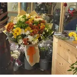 Orange and Yellow Mixed Bouquet