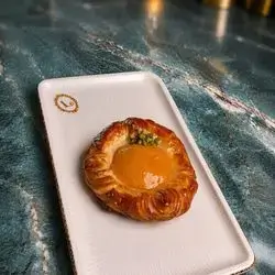 Peach danish