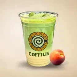 Ice Peach Matcha