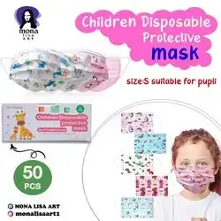 Children disposable protective mask