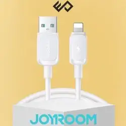 Joyroom Fast Charging 3A 1.2m USB-A to Lightning Data Cable - White