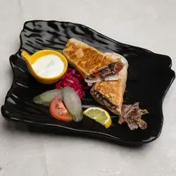Beef Shawarma With Lebanese Bread