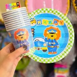 disposable paper plate & cup