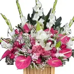 Baby Girl Flower Basket