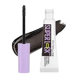 Super Lock Brow Glue Lightweight and Waterproof Tinted Brow Gel 264 Black 7 ml - Maybelline
