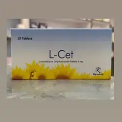 l-cet levocetirizine 5mg 20tablets